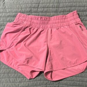 Lululemon Athletica Pink Athletic Shorts Lightweight Performance